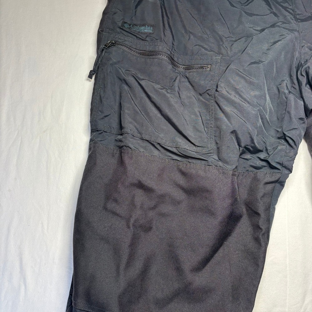 Columbia Snow Pants Mens XL Black Insulated Ski Snowboard Cargo Sport Waterproof - Picture 2 of 8